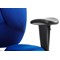 Galaxy Operator Chair, Height Adjustable Arms, Blue