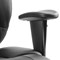 Galaxy Operator Bonded Leather Chair, Height Adjustable Arms, Black - Delivered Built