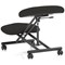 Kneeling Stool, Black Frame, Black