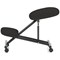 Kneeling Stool, Black Frame, Black