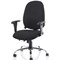 Lisbon Task Operator Chair, Height Adjustable Arms, Black - Delivered Built