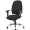 Lisbon Task Operator Chair with Arms, Black, Assembled