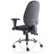 Lisbon Task Operator Chair, Height Adjustable Arms, Black