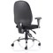 Lisbon Task Operator Chair, Height Adjustable Arms, Black