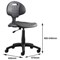 Malaga Standard Lab Chair, Black, Built