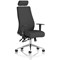 Onyx Ergo Posture Chair, Headrest, Height Adjustable Arms, Black