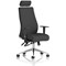 Onyx Ergo Posture Chair with Headrest, Black