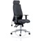 Onyx Ergo Posture Chair, Headrest, Height Adjustable Arms, Black- Delivered Built