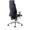Onyx Ergo Posture Chair, Headrest, Height Adjustable Arms, Black- Delivered Built