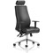 Onyx Ergo Posture Chair, Headrest, Height Adjustable Arms, Black