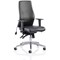 Onyx Ergo Posture Chair, Height Adjustable Arms, Black - Delivered Built
