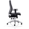 Onyx Ergo Posture Chair, Height Adjustable Arms, Black - Delivered Built