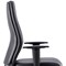 Onyx Ergo Leather Posture Chair, Black