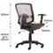 Palma Mesh Operator Chair, Height Adjustable Arms, Black