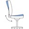 Palma Mesh Operator Chair, Height Adjustable Arms, Black