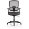 Portland Operator Chair, Height Adjustable Arms, Black