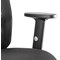 Portland Operator Chair, Height Adjustable Arms, Black