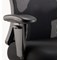 Portland Heavy Duty Operator Chair, Height Adjustable Arms, Black