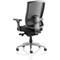Regent Task Mesh Back Operator Chair, Height Adjustable Arms, Black - Delivered Built