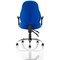 Storm Operator Chair, Height Adjustable Arms, Blue