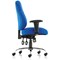 Storm Operator Chair, Height Adjustable Arms, Blue