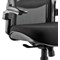 Houston Heavy Duty Mesh Back Task Operator Chair, Height Adjustable Arms,, Black