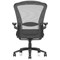 Houston Heavy Duty Mesh Back Task Operator Chair, Height Adjustable Arms,, Black