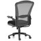 Houston Heavy Duty Mesh Back Task Operator Chair, Height Adjustable Arms,, Black