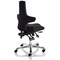 Saltire Posture Chair / Black / Built