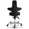Saltire Posture Chair / Black / Built