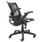 Fuller Mesh Operator Chair, Height Adjustable Arms, Black