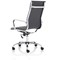 Nola High Back Executive Chair, Fixed Height Arms, Black