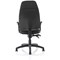 Posture High Back Chair, Height Adjustable Arms, Black