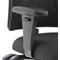 Posture High Back Chair, Height Adjustable Arms, Black