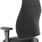 Posture High Back Chair, Height Adjustable Arms, Black