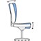 Posture High Back Chair, Height Adjustable Arms, Black