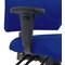 Posture High Back Chair, Height Adjustable Arms, Blue