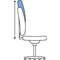 Posture High Back Chair, Height Adjustable Arms, Blue