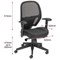 Amaze Mesh Chair, Height Adjustable Arms, Black