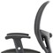Amaze Mesh Chair, Height Adjustable Arms, Black
