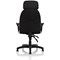Energize Aviator Armchair, Height Adjustable Arms, Black