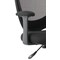 Gleam SoHo Mesh Back Chair, Fixed Height Arms, Black