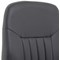 Barcelona Bonded Leather Operator Chair, Height Adjustable Arms, Black