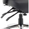 Barcelona Bonded Leather Operator Chair, Height Adjustable Arms, Black