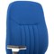 Barcelona Operator Chair, Height Adjustable Arms, Blue
