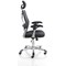 Sanderson II Mesh Back Operator Chair, Headrest, Height Adjustable Arms, Black