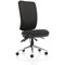 High Back Chiro Operator Chair, Black