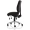 Medium Back Chiro Operator Chair, Black