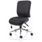 Medium Back Chiro Operator Chair, Black