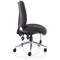 Medium Back Chiro Operator Chair, Black